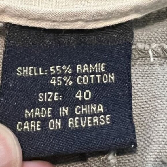 Bailey's Point Mens Gray Cargo Shorts Cotton Blend Summer Hiking Size 40 - Picture 6 of 12